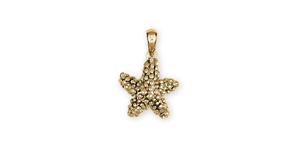 Starfish Charms Starfish Pendant 14k Gold Starfish Jewelry Starfish jewelry