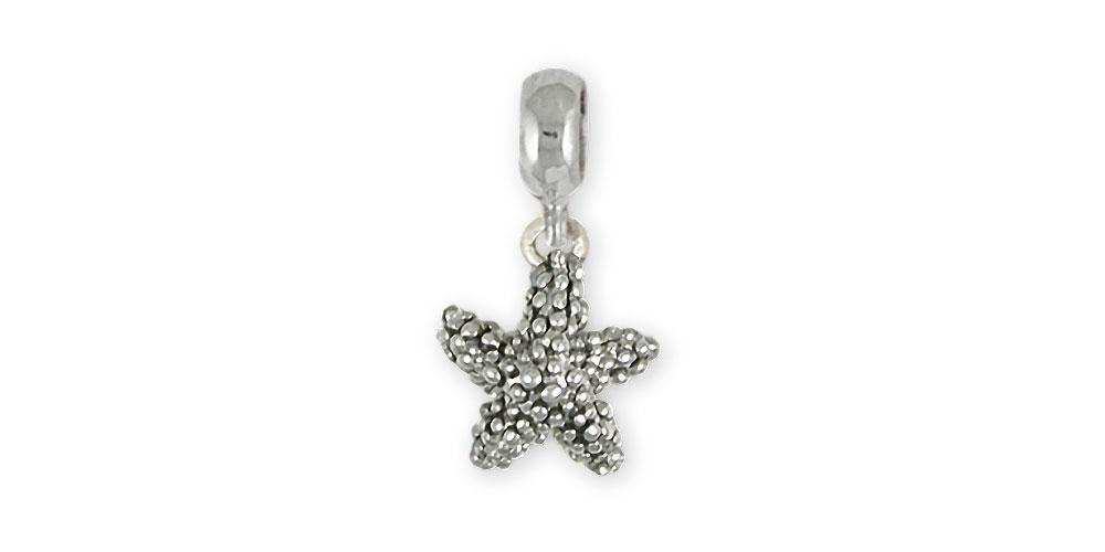 Starfish Charms Starfish Charm Slide Sterling Silver Starfish Jewelry Starfish jewelry