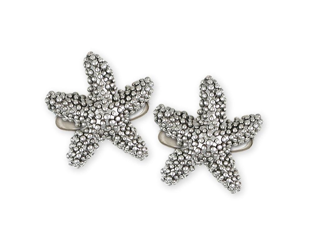 Starfish Charms Starfish Cufflinks Sterling Silver Starfish Jewelry Starfish jewelry