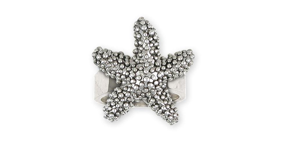 Starfish Charms Starfish Ring Sterling Silver Starfish Jewelry Starfish jewelry