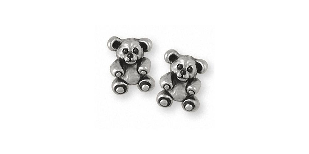 Teddy Bear Charms Teddy Bear Earrings Sterling Silver Teddy Bear Jewelry Teddy Bear jewelry