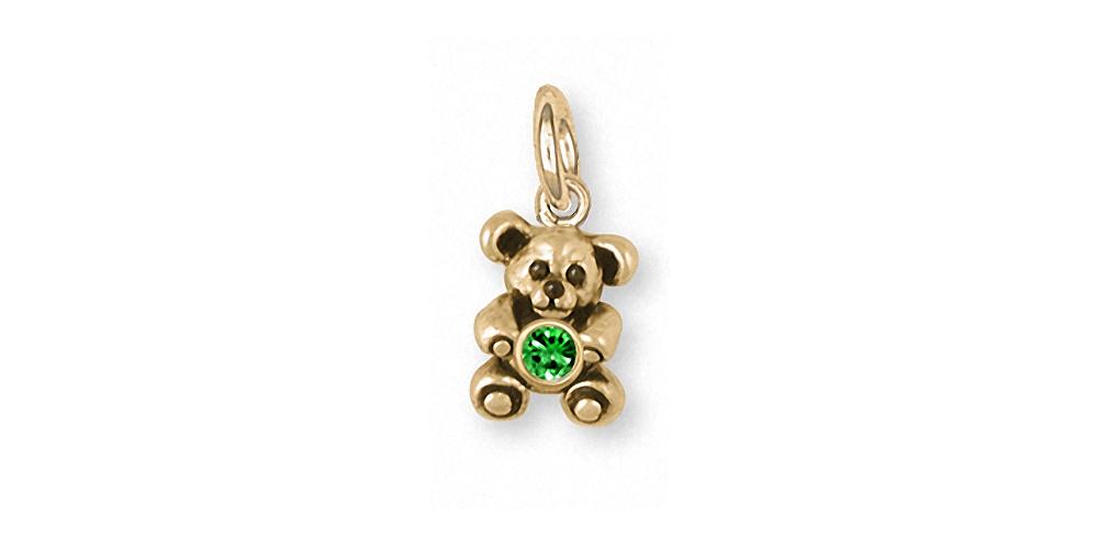 Teddy Bear Charms Teddy Bear Charm 14k Gold Teddy Bear Jewelry Teddy Bear jewelry