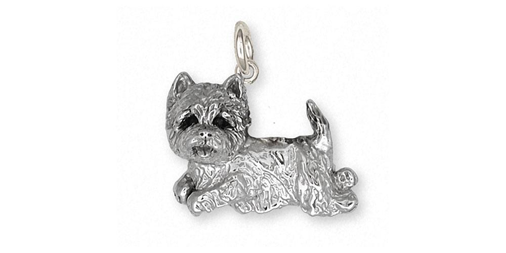 Westie Charms Westie Charm Sterling Silver Dog Jewelry Westie jewelry