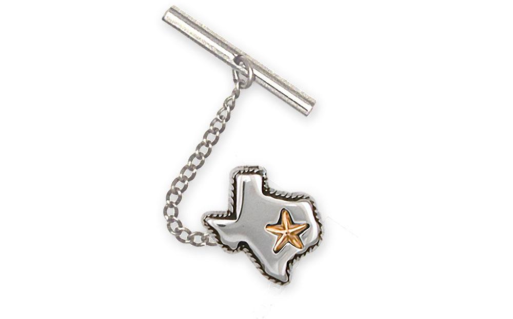 State Of Texas Charms State Of Texas Tie Tack Sterling Silver Texas Jewelry State Of Texas jewelry