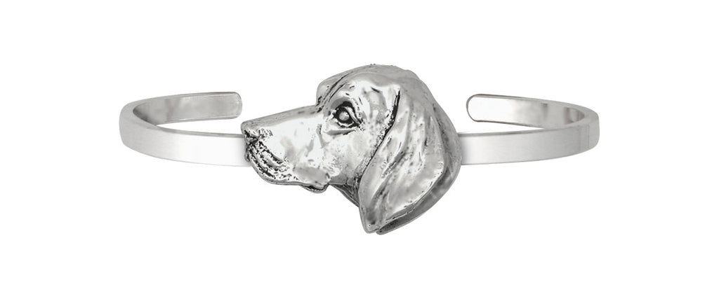 Vizsla Bracelet Jewelry Sterling Silver Handmade Dog Bracelet VZ2-HB