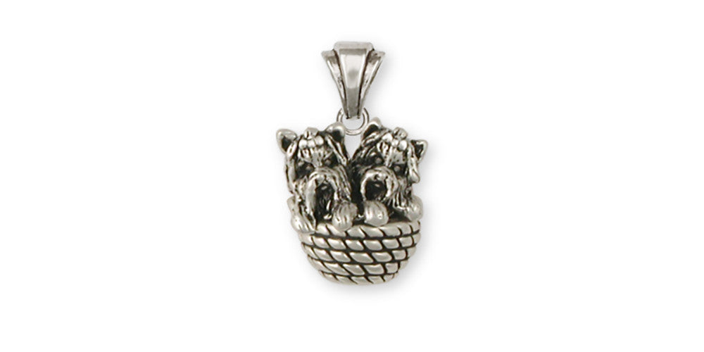 Yorkie Yorshire Terrier Charms Yorkie Yorshire Terrier Pendant Sterling Silver Dog Jewelry Yorkie Yorshire Terrier jewelry