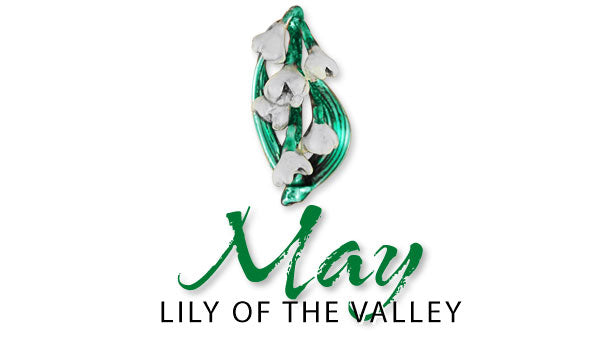 lily of the valley may birth flower jewelry