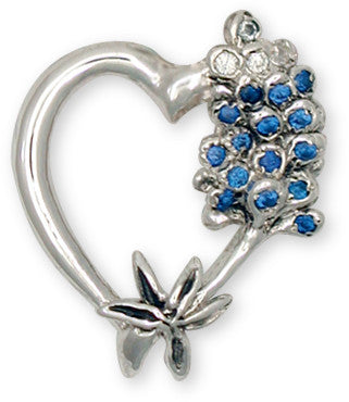 Bluebonnet charms and Bluebonnet jewelry Texas wildflowers