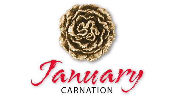 Birth Flower Jewelry For January - Carnation