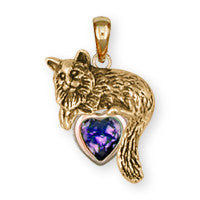Maine Coon Cat Charms And Jewelry