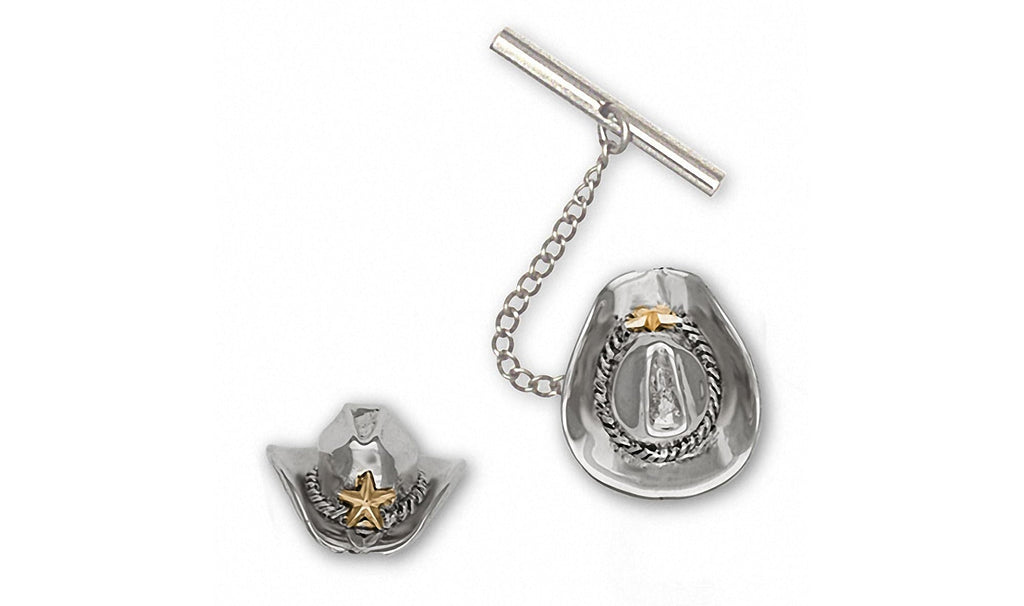 Cowboy Hat Charms Cowboy Hat Tie Tack Sterling Silver Cowboy Hat Jewelry Cowboy Hat jewelry