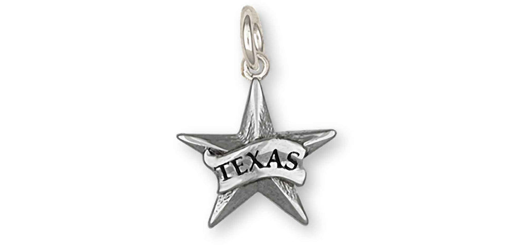 Texas Star Charms Texas Star Charm Sterling Silver Texas Star Jewelry Texas Star jewelry