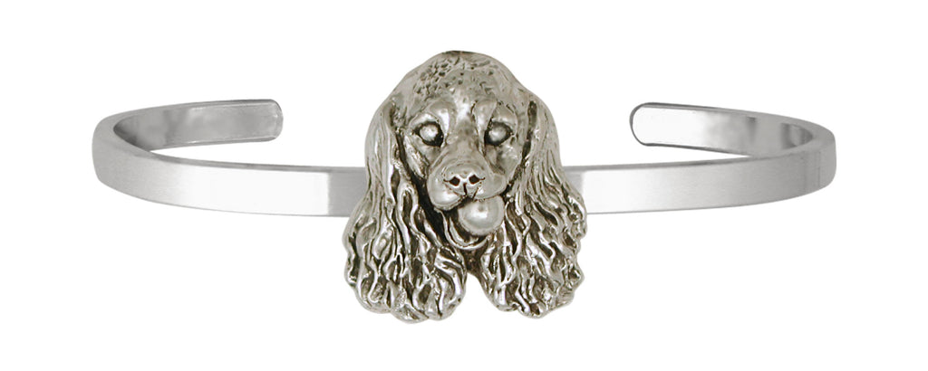 Cocker Spaniel Bracelet Handmade Sterling Silver Dog Jewelry CK4-HB