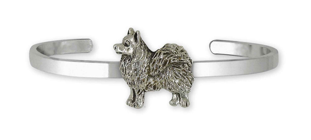 American Eskimo Charms American Eskimo Bracelet Sterling Silver American Spitz Jewelry American Eskimo jewelry
