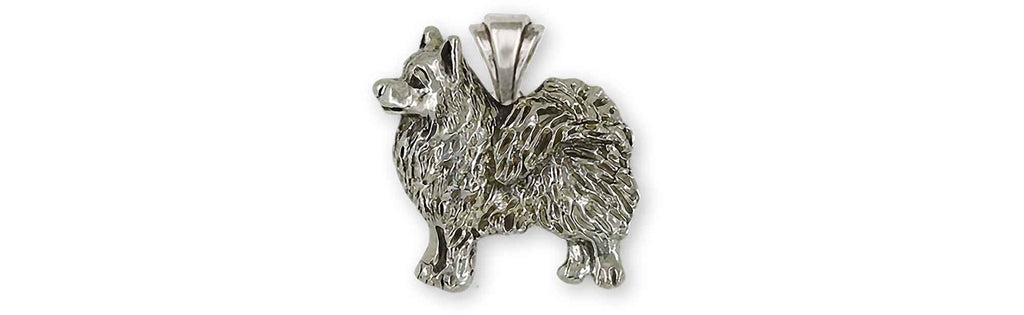 American Eskimo Charms American Eskimo Pendant Sterling Silver American Spitz Jewelry American Eskimo jewelry