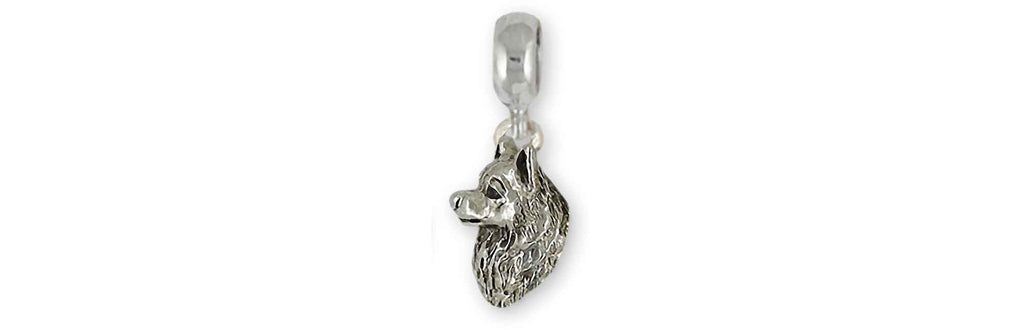 American Eskimo Pandora Charms American Eskimo Pandora Charm Slide Sterling Silver American Spitz Jewelry American Eskimo Pandora jewelry