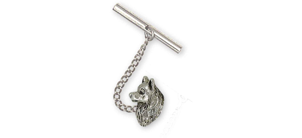 American Eskimo Charms American Eskimo Tie Tack Sterling Silver American Spitz Jewelry American Eskimo jewelry