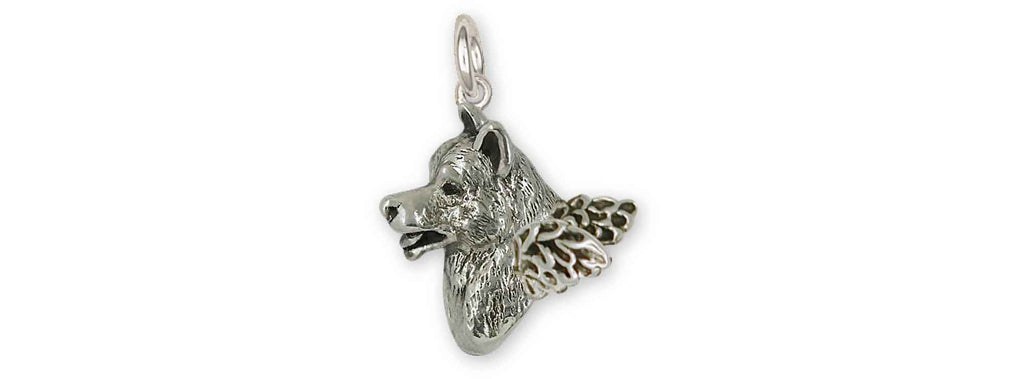Akita Charms Akita Charm Sterling Silver Akita Jewelry Akita jewelry