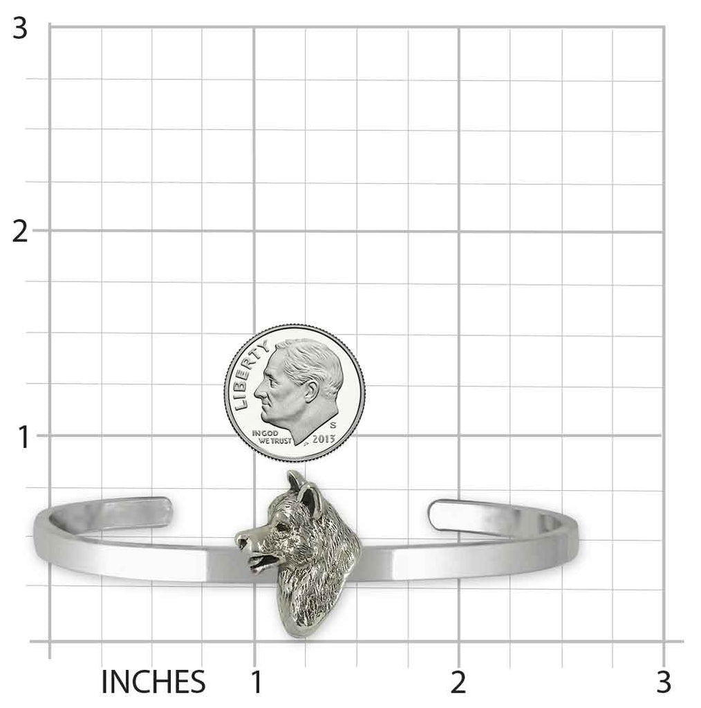 Akita Bracelet Sterling Silver Handmade Akita Jewelry  AK1-CB
