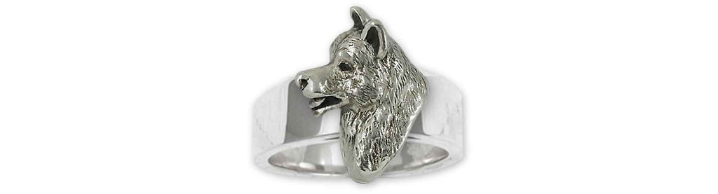 Akita Charms Akita Ring Sterling Silver Akita Jewelry Akita jewelry
