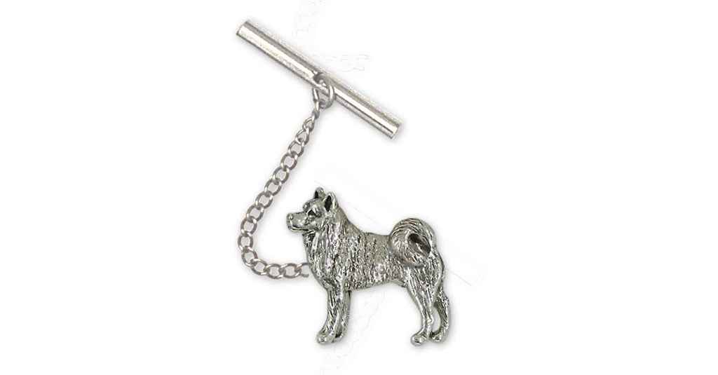 Akita Charms Akita Tie Tack Sterling Silver Akita Jewelry Akita jewelry
