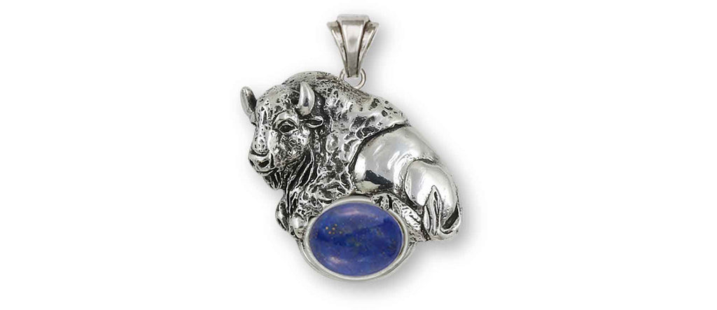 Bison Charms Bison Pendant Sterling Silver Buffalo Jewelry Bison jewelry