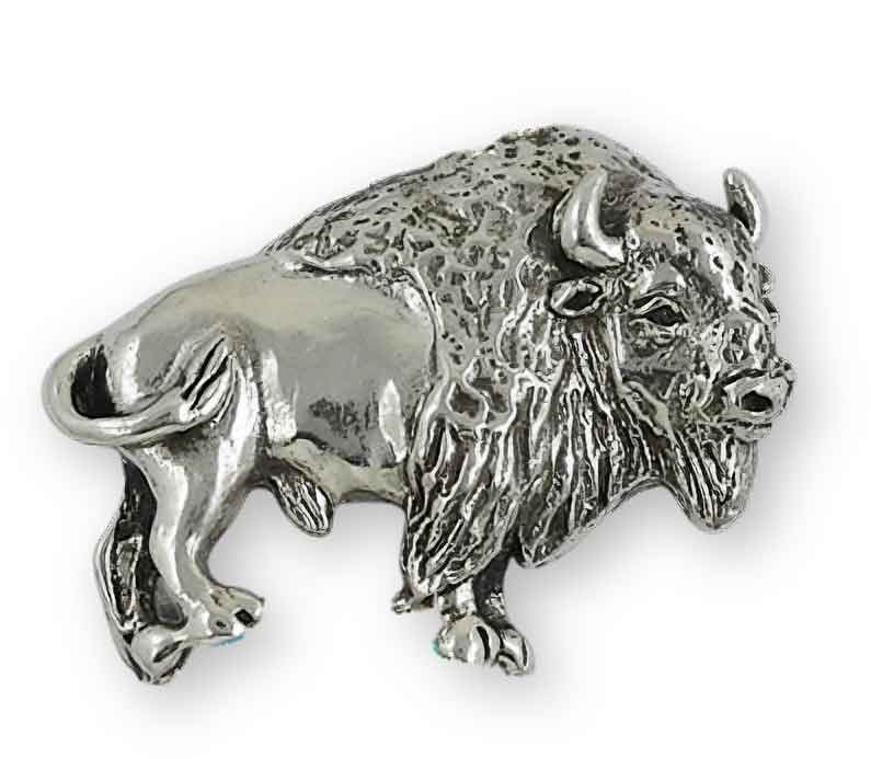 Bison Charms Bison Ring Sterling Silver Buffalo Jewelry Bison jewelry