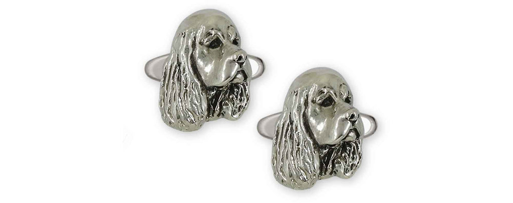 Cocker Spaniel Charms Cocker Spaniel Cufflinks Sterling Silver Cocker Spaniel Jewelry Cocker Spaniel jewelry