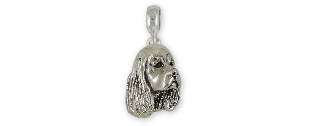 Cocker Spaniel Pandora Charms Cocker Spaniel Pandora Charm Slide Sterling Silver Cocker Spaniel Jewelry Cocker Spaniel Pandora jewelry