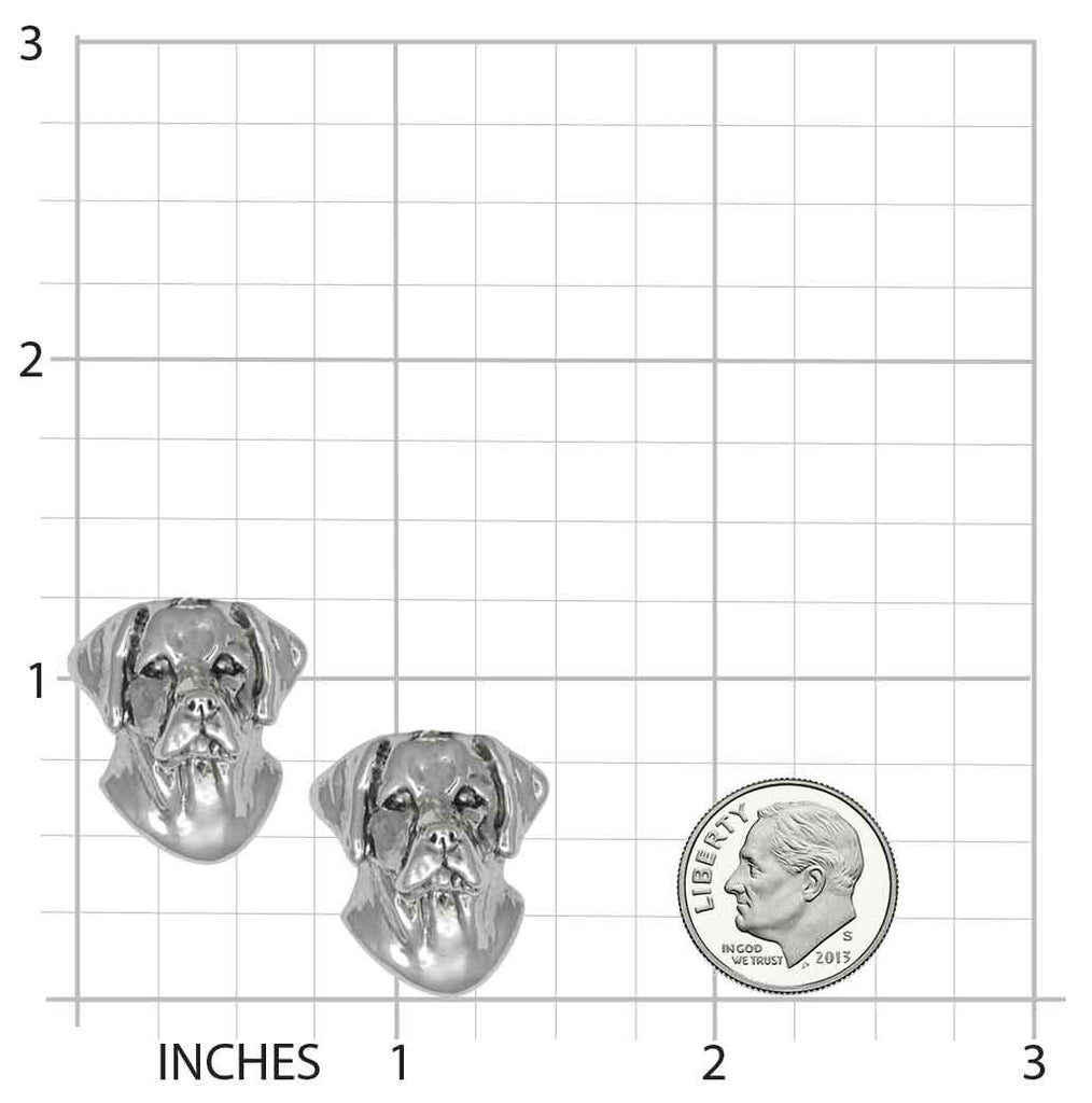Labrador Retriever Cufflinks Jewelry Sterling Silver Handmade Dog Cufflinks L3-CL