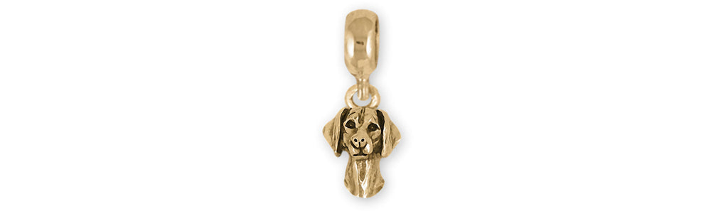 Doberman Pandora Charms Doberman Pandora Charm Slide Yellow Bronze Doberman Pinscher Dobie Jewelry Doberman Pandora jewelry