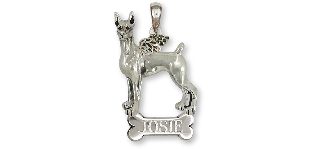 Doberman Charms Doberman Pendant Sterling Silver Doberman Pinscher Dobie Jewelry Doberman jewelry