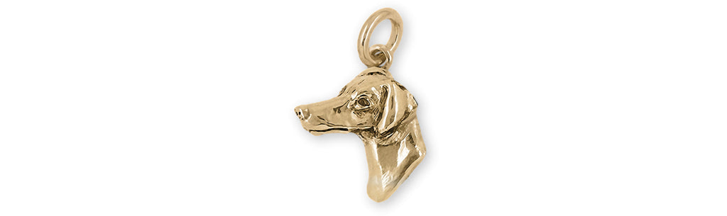 Doberman Charms Doberman Charm 14k Yellow Gold Dobe Doberman Pincher Jewelry Doberman jewelry