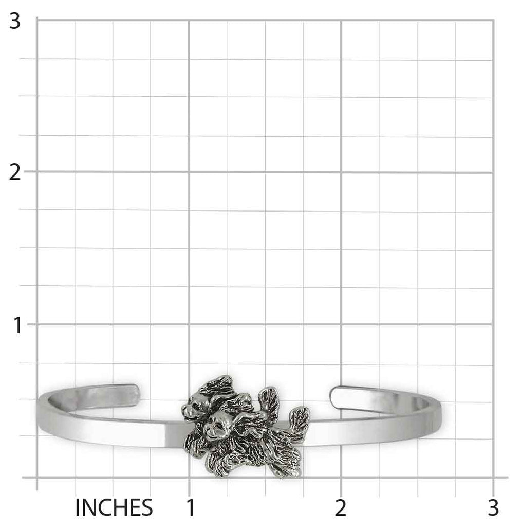 Cavalier King Charles Spaniel Bracelet Sterling Silver Handmade Cavalier Jewelry  DCV2-CB