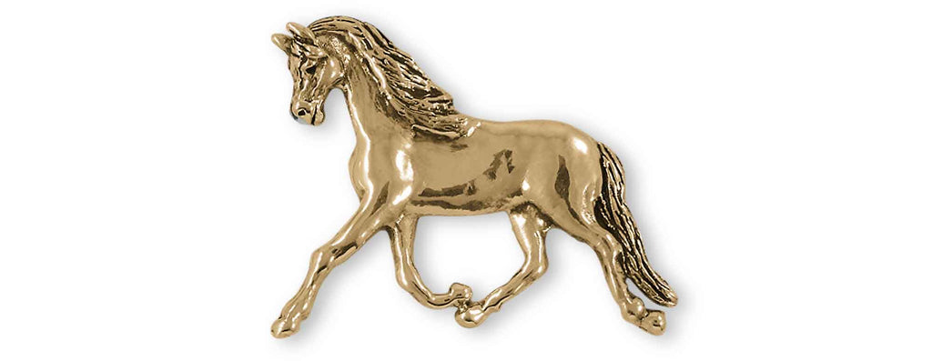 Arabian Horse Charms Arabian Horse Brooch Pin 14k Gold Vermeil Arabian Horse Jewelry Arabian Horse jewelry