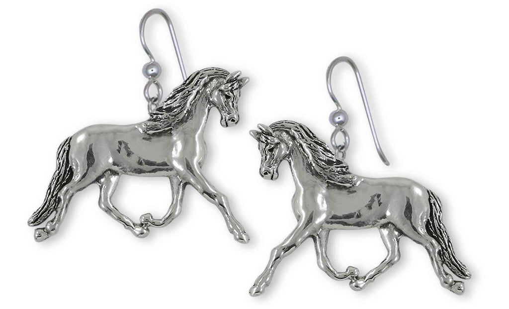 Arabian Horse Charms Arabian Horse Earrings Sterling Silver Arabian Horse Jewelry Arabian Horse jewelry