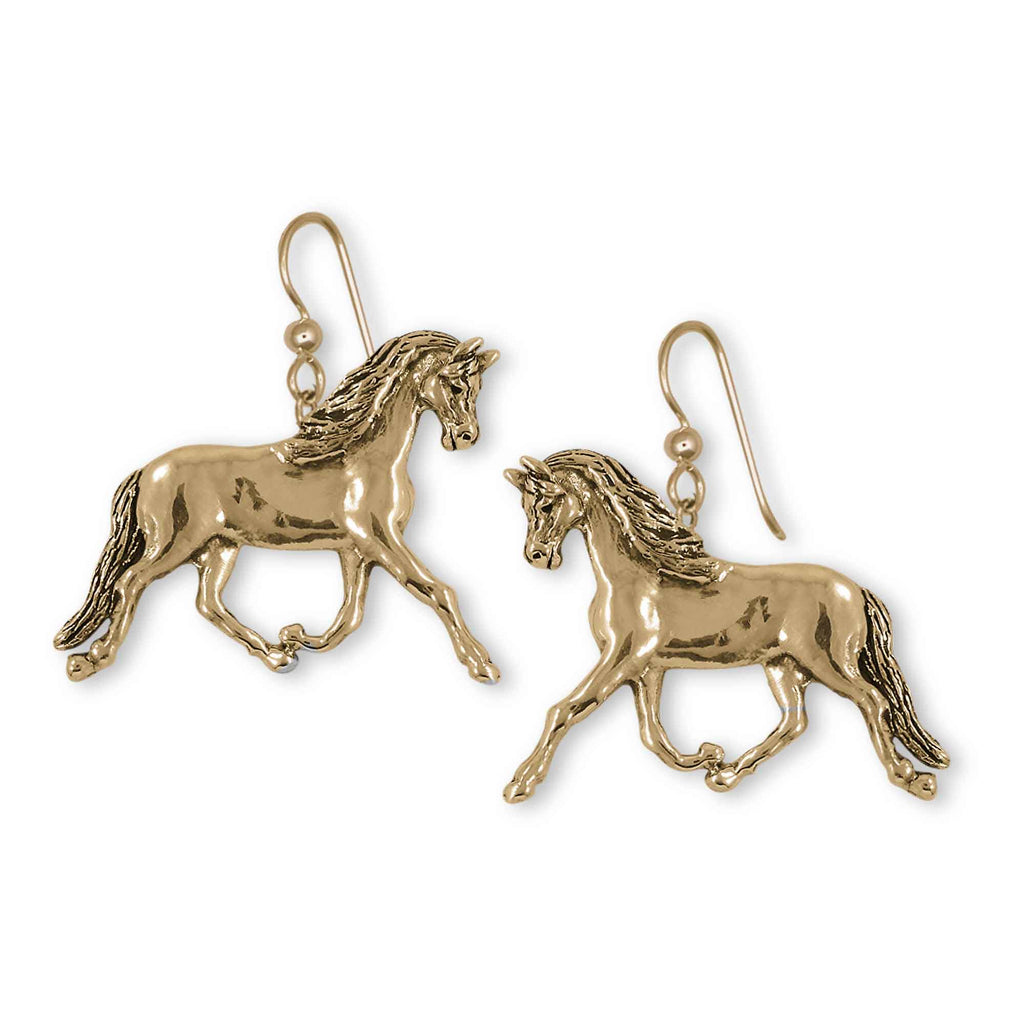 Arabian Horse Charms Arabian Horse Earrings 14k Gold Vermeil Arabian Horse Jewelry Arabian Horse jewelry
