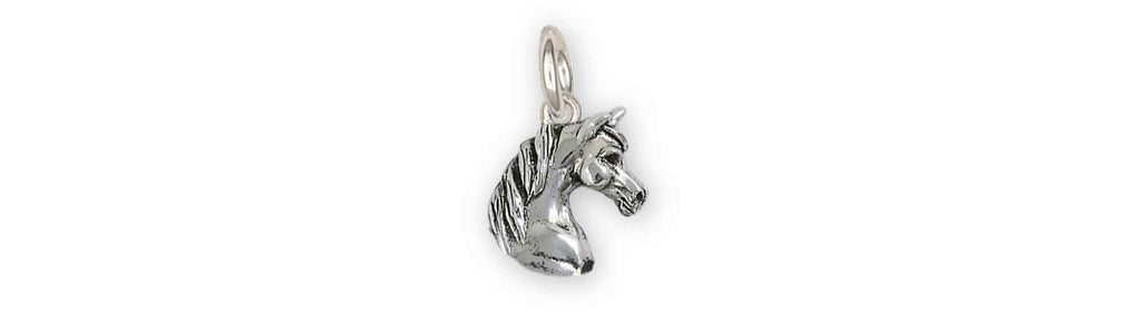 Horse Charms Horse Charm Sterling Silver Arabian Horse Jewelry Horse jewelry