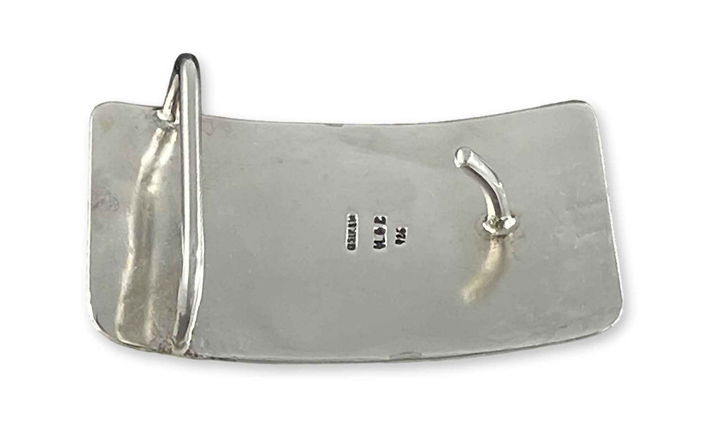 Clydesdale  Belt Buckle Sterling Silver Handmade Draft Horse Jewelry  EQU18-BK