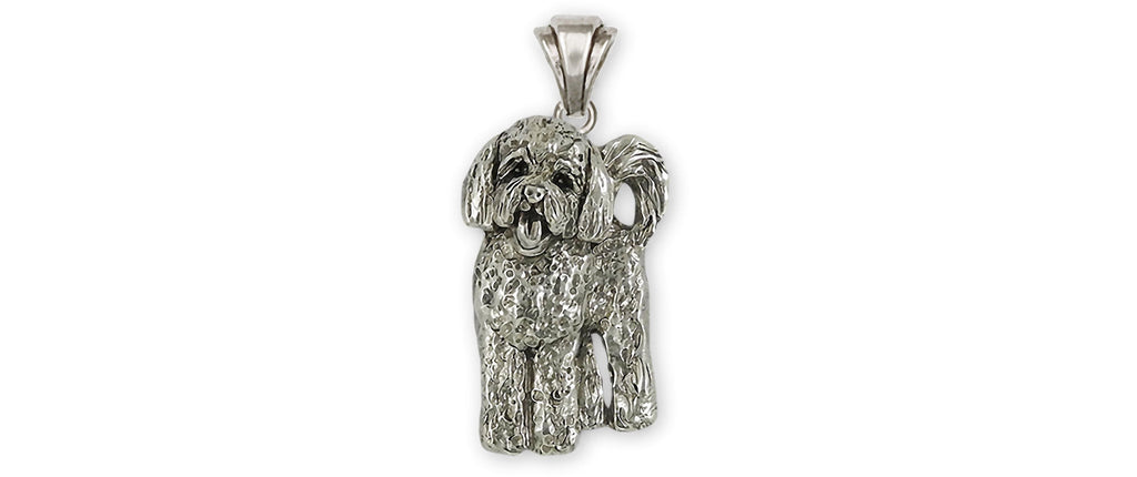 Goldendoodle Charms Goldendoodle Pendant Sterling Silver Goldendoodle Jewelry Goldendoodle jewelry