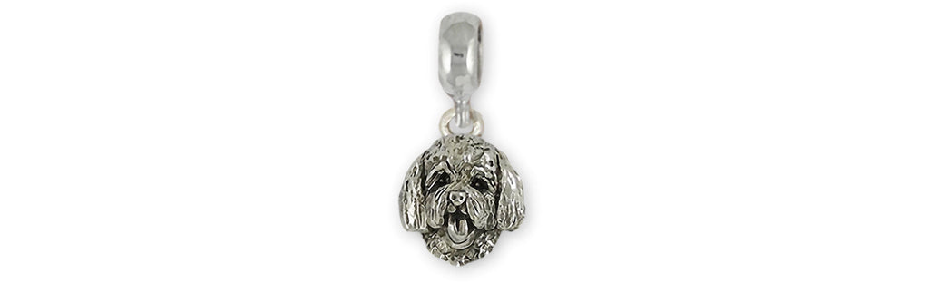 Goldendoodle Pandora Charms Goldendoodle Pandora Charm Slide Sterling Silver Goldendoodle Jewelry Goldendoodle Pandora jewelry