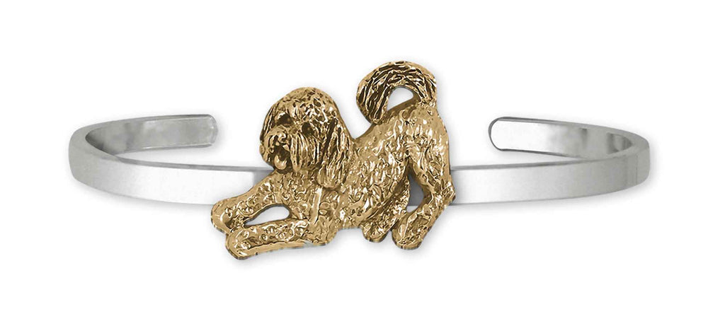 Goldendoodle Charms Goldendoodle Bracelet 14k Gold Vermeil Goldendoodle Jewelry Goldendoodle jewelry