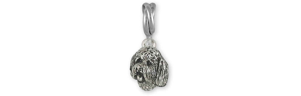 Goldendoodle Pandora Charms Goldendoodle Pandora Charm Slide Sterling Silver Goldendoodle Jewelry Goldendoodle Pandora jewelry