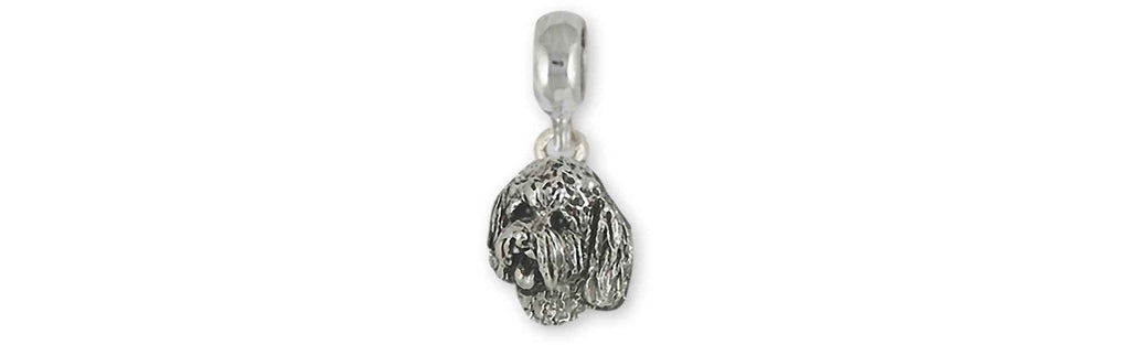 Goldendoodle Pandora Charms Goldendoodle Pandora Charm Slide Sterling Silver Goldendoodle Jewelry Goldendoodle Pandora jewelry