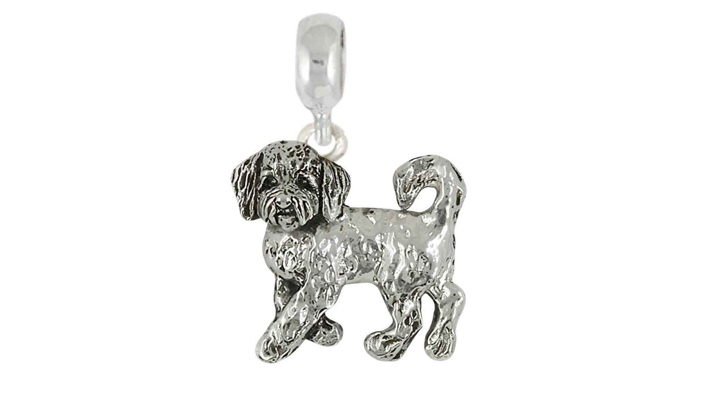 Goldenoodle Pandora Charms Goldenoodle Pandora Charm Slide Sterling Silver Goldendoodle Jewelry Goldenoodle Pandora jewelry