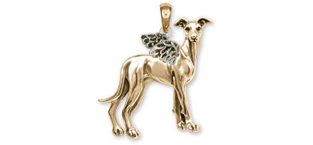 Greyhound Charms Greyhound Pendant 14k Gold Vermeil Greyhound Jewelry Greyhound jewelry