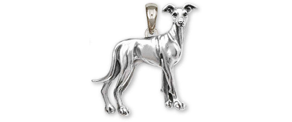 Greyhound Charms Greyhound Pendant Sterling Silver Greyhound Jewelry Greyhound jewelry