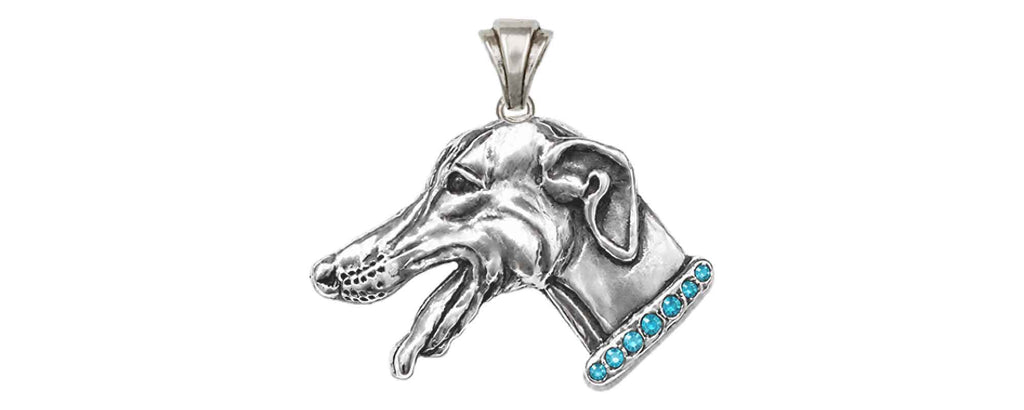 Greyhound Charms Greyhound Pendant Sterling Silver Greyhound Jewelry Greyhound jewelry