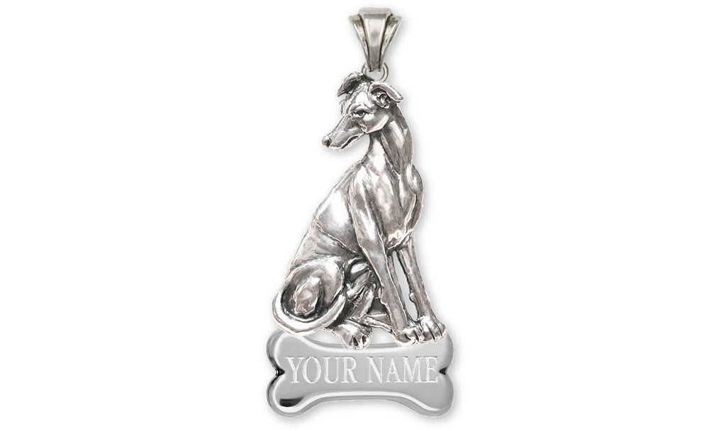 Greyhound Charms Greyhound Pendant Sterling Silver Greyhound Jewelry Greyhound jewelry