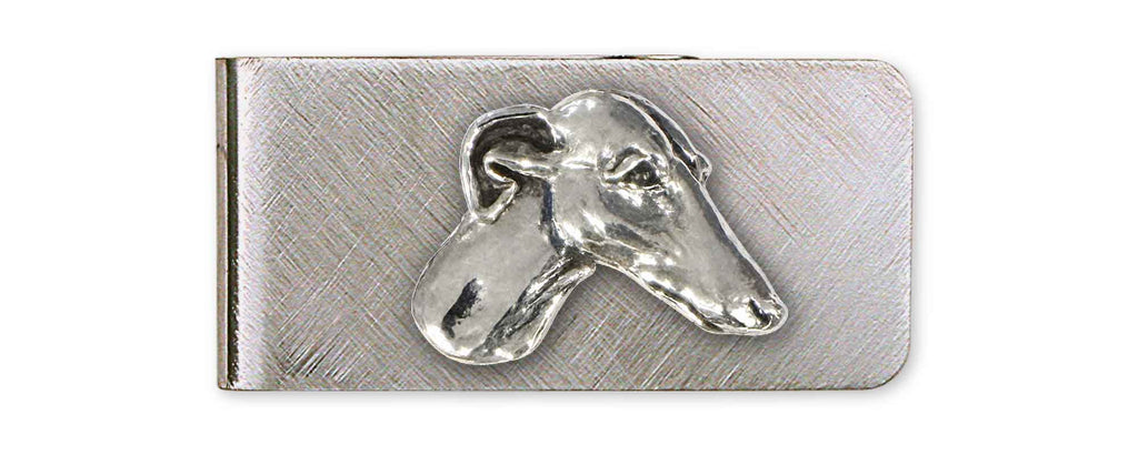 Greyhound Charms Greyhound Money Clip Sterling Silver And Stainless Steel Greyhound Jewelry Greyhound jewelry